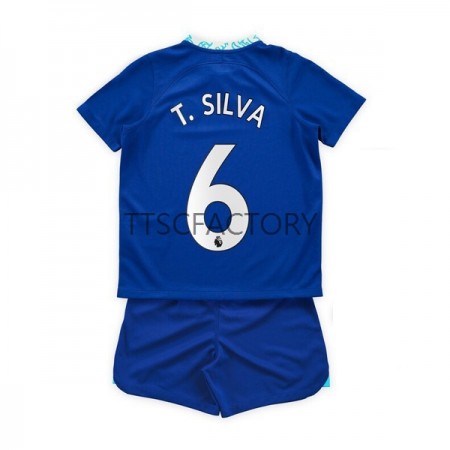 Maillot de Foot Chelsea T. Silva 6 Domicile 2022-23 - Enfant Maillot de Foot Chelsea T. Silva 6 Domicile 2022-23 - Enfant
